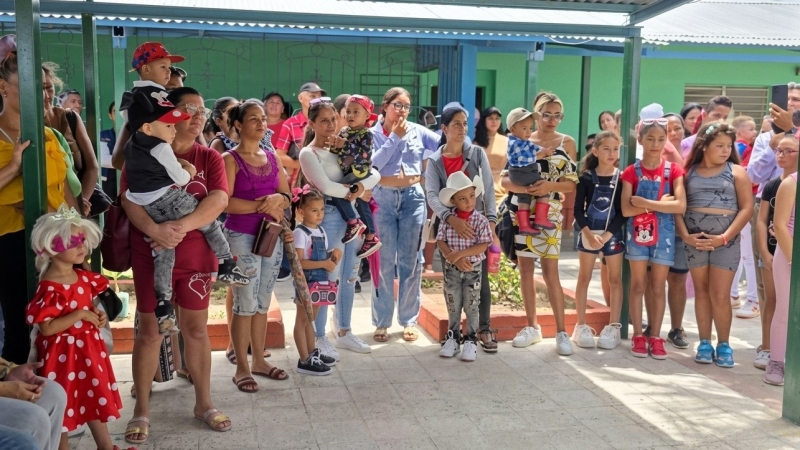 Nueva Casita infantil 13 de agosto en comunidad camagüeyana